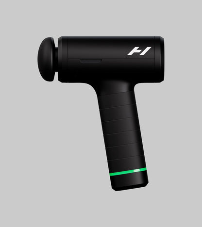 Hypervolt 3 Pro massage gun, side view